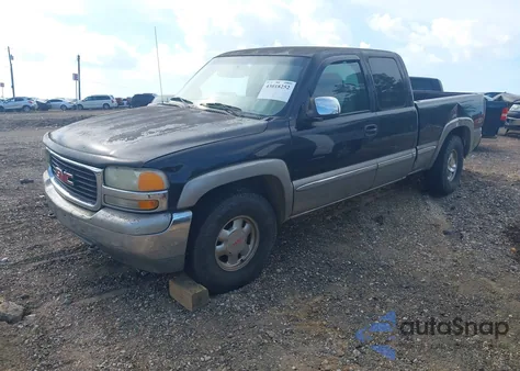 2000 GMC Sierra 1500 Sle from USA, damaged, VIN 2GTEK19T0Y1377544